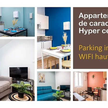 Lägenhet De Caractere Centre - Wifi - Parking